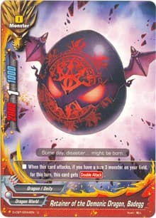 Retainer of the Demonic Dragon, Badegg - Dragon Fighters - Future Card BuddyFight card
