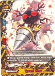 Tyrant Virus - Dragon Fighters - Future Card BuddyFight card