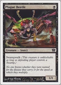 Plague Beetle - 9th Edition - Magic: The Gathering card