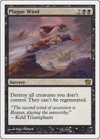 Plague Wind - 9th Edition - Magic: The Gathering card