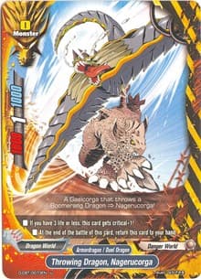 Throwing Dragon, Nagerucorga - Dragon Fighters - Future Card BuddyFight card