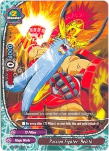 Passion Fighter, Beleth - Dragon Fighters - Future Card BuddyFight card