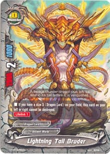 Lightning Tail Bruder - Dragon Fighters - Future Card BuddyFight card