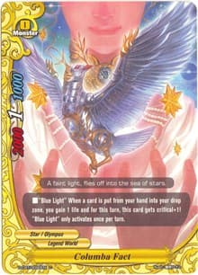 Columba Fact - Dragon Fighters - Future Card BuddyFight card