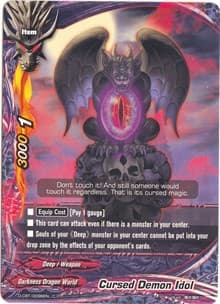 Cursed Demon Idol - Dragon Fighters - Future Card BuddyFight card