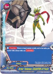 Armor Talisman: COUNTER ATTACK - Dragon Fighters - Future Card BuddyFight card