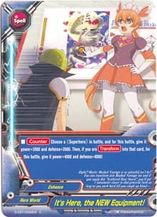 It's Here, the NEW Equipment! - Dragon Fighters - Future Card BuddyFight card