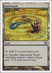 Quicksand - 9th Edition - Magic: The Gathering card
