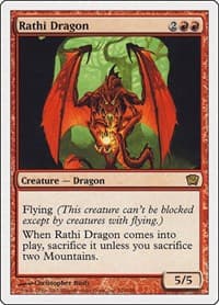 Rathi Dragon - 9th Edition - Magic: The Gathering card