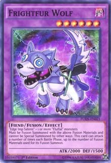Frightfur Wolf - Fusion Enforcers - YuGiOh card
