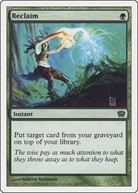 Reclaim - 9th Edition - Magic: The Gathering card