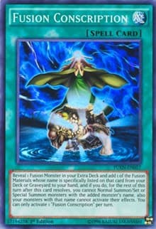 Fusion Conscription - Fusion Enforcers - YuGiOh card