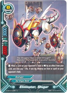Eliminator, Shugar - Dragon Fighters - Future Card BuddyFight card