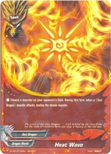 Heat Wave - Dragon Fighters - Future Card BuddyFight card
