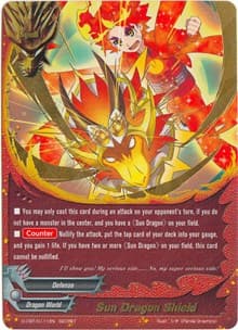 Sun Dragon Shield - Dragon Fighters - Future Card BuddyFight card