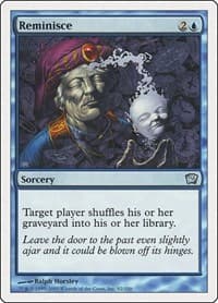 Reminisce - 9th Edition - Magic: The Gathering card