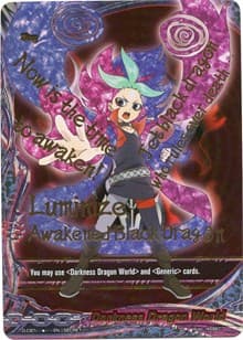 Darkness Dragon World (Secret) - Dragon Fighters - Future Card BuddyFight card