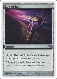 Rod of Ruin - 9th Edition - Magic: The Gathering card