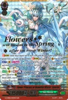 Flower Princess of Beautiful Winter, Inverno (SGR) - G-CHB01: TRY3 NEXT - Cardfight Vanguard card