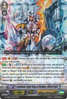 Luminous Light King of Knights, Alfred Oath - G-CHB01: TRY3 NEXT - Cardfight Vanguard card