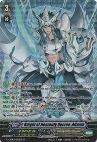 Knight of Heavenly Decree, Altmile (SP) - G-CHB01: TRY3 NEXT - Cardfight Vanguard card