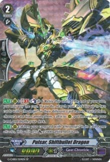 Pulsar, Shiftbullet Dragon (SP) - G-CHB01: TRY3 NEXT - Cardfight Vanguard card