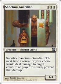 Sanctum Guardian - 9th Edition - Magic: The Gathering card