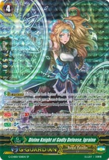 Divine Knight of Godly Defense, Igraine (SP) - G-CHB01: TRY3 NEXT - Cardfight Vanguard card