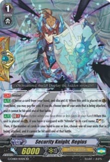 Security Knight, Regius - G-CHB01: TRY3 NEXT - Cardfight Vanguard card