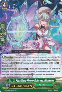 Passiflora Flower Princess, Marleena - G-CHB01: TRY3 NEXT - Cardfight Vanguard card