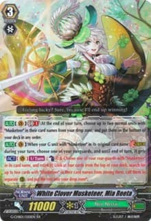 White Clover Musketeer, Mia Reeta - G-CHB01: TRY3 NEXT - Cardfight Vanguard card