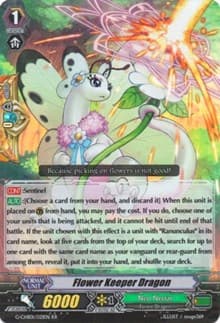 Flower Keeper Dragon - G-CHB01: TRY3 NEXT - Cardfight Vanguard card