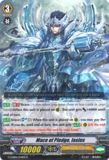 Mace of Pledge, Iacius - G-CHB01: TRY3 NEXT - Cardfight Vanguard card