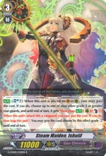 Steam Maiden, Ishuiil - G-CHB01: TRY3 NEXT - Cardfight Vanguard card