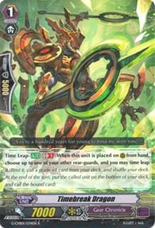 Timebreak Dragon - G-CHB01: TRY3 NEXT - Cardfight Vanguard card