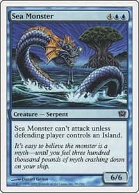 Sea Monster - 9th Edition - Magic: The Gathering card