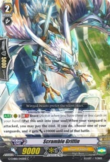 Scramble Griffin - G-CHB01: TRY3 NEXT - Cardfight Vanguard card