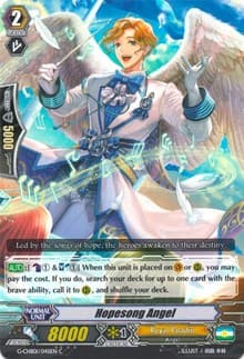Hopesong Angel - G-CHB01: TRY3 NEXT - Cardfight Vanguard card