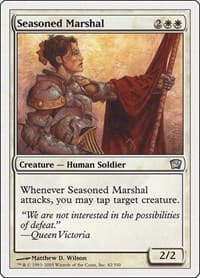 Seasoned Marshal - 9th Edition - Magic: The Gathering card