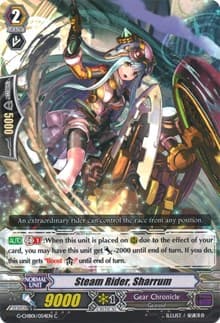 Steam Rider, Sharrum - G-CHB01: TRY3 NEXT - Cardfight Vanguard card