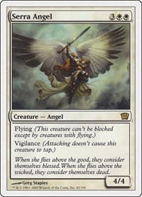 Serra Angel - 9th Edition - Magic: The Gathering card