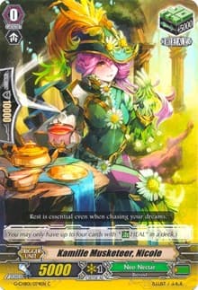 Kamillee Musketeer, Nicole - G-CHB01: TRY3 NEXT - Cardfight Vanguard card