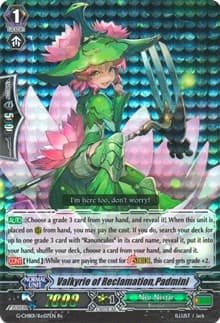 Valkyrie of Reclamation, Padmini - G-CHB01: TRY3 NEXT - Cardfight Vanguard card