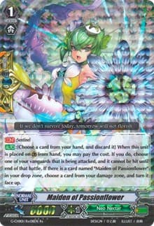 Maiden of Passionflower - G-CHB01: TRY3 NEXT - Cardfight Vanguard card