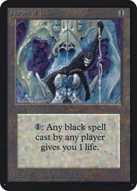 Throne of Bone - Alpha Edition - Magic: The Gathering card
