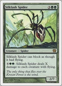 Silklash Spider - 9th Edition - Magic: The Gathering card