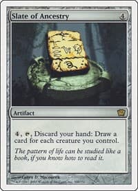Slate of Ancestry - 9th Edition - Magic: The Gathering card
