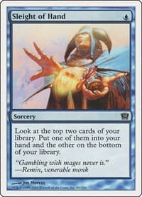 Sleight of Hand - 9th Edition - Magic: The Gathering card