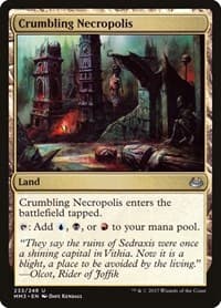 Crumbling Necropolis - Modern Masters 2017 - Magic: The Gathering card
