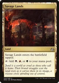 Savage Lands - Modern Masters 2017 - Magic: The Gathering card
